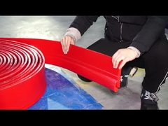 coveyor belt polyurethane dual seal skirt