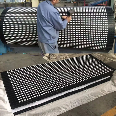 Metodo di installazione magnetico Involucro di usura in ceramica con elevata resistenza all'abrasione