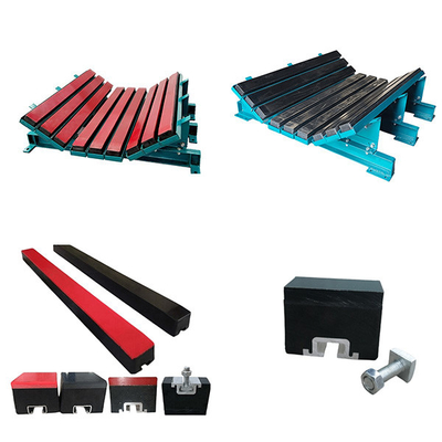 Materiale resistente all'uso del letto di impatto del trasportatore di UHMWPE che passa per l'industria estrattiva