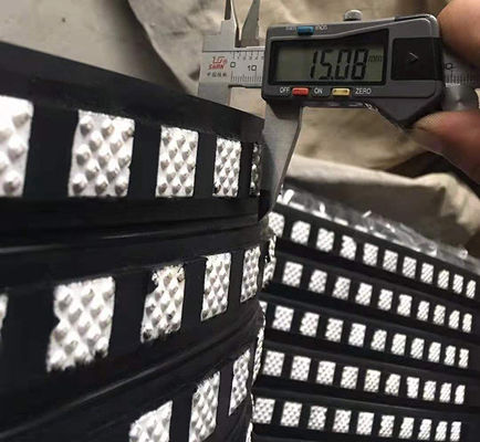 12 mm 15 mm trasportatore tamburo puleggia ceramica Lagging