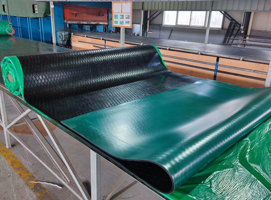 Pulley di gomma a scanalatura di diamanti