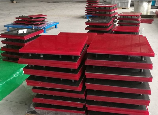 La fodera dello scivolo del poliuretano di industria estrattiva placca l'abrasione resistente