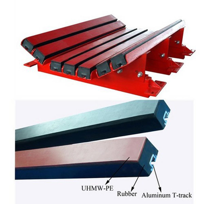 IL PE di UHMW ha ricoperto l'amplificatore Antivari di impatto delle barre 100*55mm 100*75mm di impatto del trasportatore