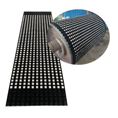 Lo strato legante del Cn ha appoggiato la ceramica ceramica dell'allumina di Mats Pulley Lagging With 95%