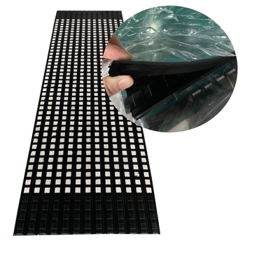 Piatto di gomma Diamond Ceramic Pulley Lagging Lining con lo strato del contatto
