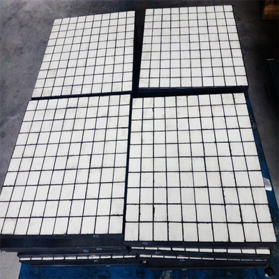 Mattonelle ceramiche ceramiche di usura AI2O3 della fodera 92% 95% 99% di usura