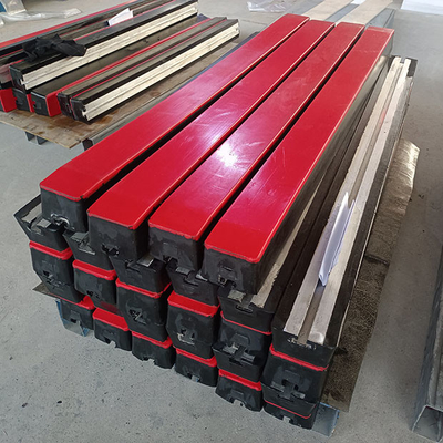 Cuscinetti su ordinazione standard di impatto del cappuccio di UHMWPE per il nastro trasportatore