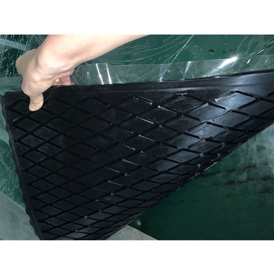La spina di pesce del tamburo del trasportatore ha scanalato lo strato di rivestimento isolante della puleggia con lo strato legante del Cn