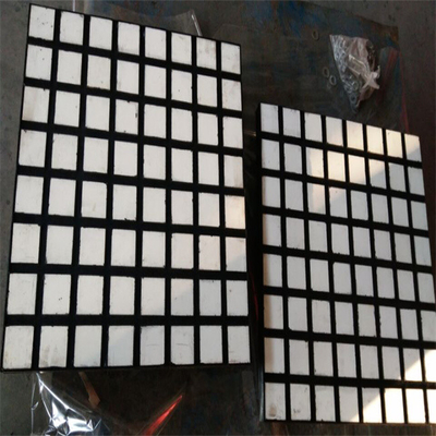 Alto rivestimento ceramico di gomma resistente all'uso della fodera ceramica di usura