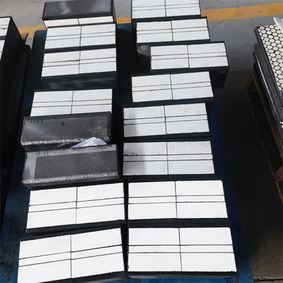 Abrasione ceramica della fodera di usura dell'allumina ZTA di industria estrattiva 99% resistente
