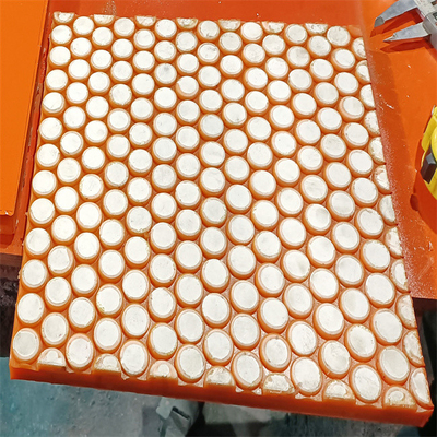Scivolo ceramico industriale che allinea il rivestimento di appoggio del magnete dell'unità di elaborazione del poliuretano