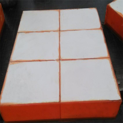 Scivolo ceramico industriale che allinea il rivestimento di appoggio del magnete dell'unità di elaborazione del poliuretano