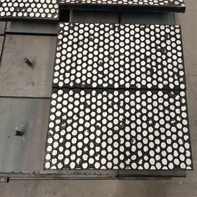Mattonelle ceramiche di vulcanizzazione calde di usura della fodera ceramica dell'allumina di 99%