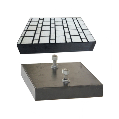 Piastrelle di ceramica resistenti all'uso allineanti ceramiche dell'allumina ZTA del cerchio 95%