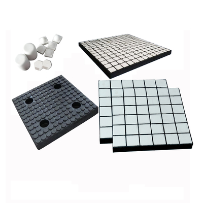 Fodera composita di gomma ceramica esagonale di usura del cilindro ceramico resistente agli urti delle mattonelle