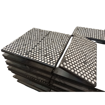 Il CN che lega l'usura ceramica piastrella il pannello allineante ceramico dell'allumina per estrazione mineraria