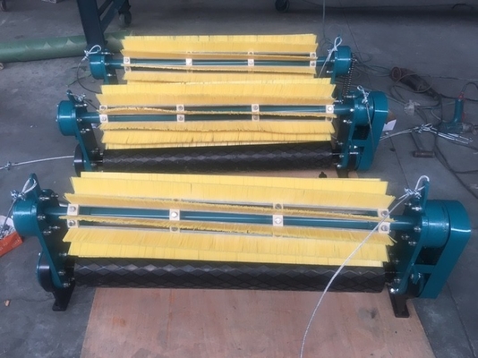 Spazzola di nylon più pulita rotatoria della ruspa spianatrice della cinghia della spazzola di Moteriazed per estrazione mineraria
