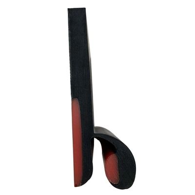 150 mm di altezza nastro trasportatore doppio gomma scaffalatura con poliuretano