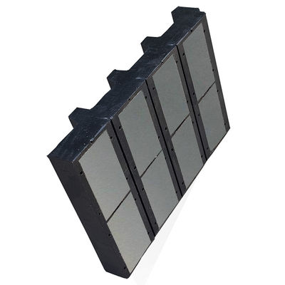 Rivestimenti di gomma magnetica resistenti all'usura per la lavorazione dei minerali